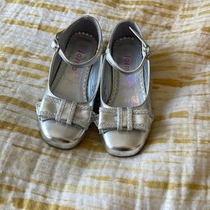Josmo Metallic Mary Janes